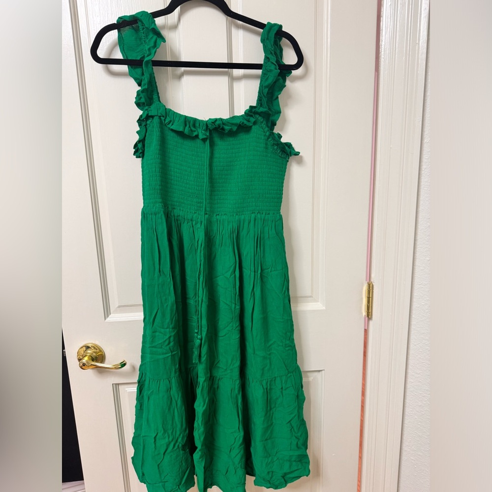 Green boutique dress NWT